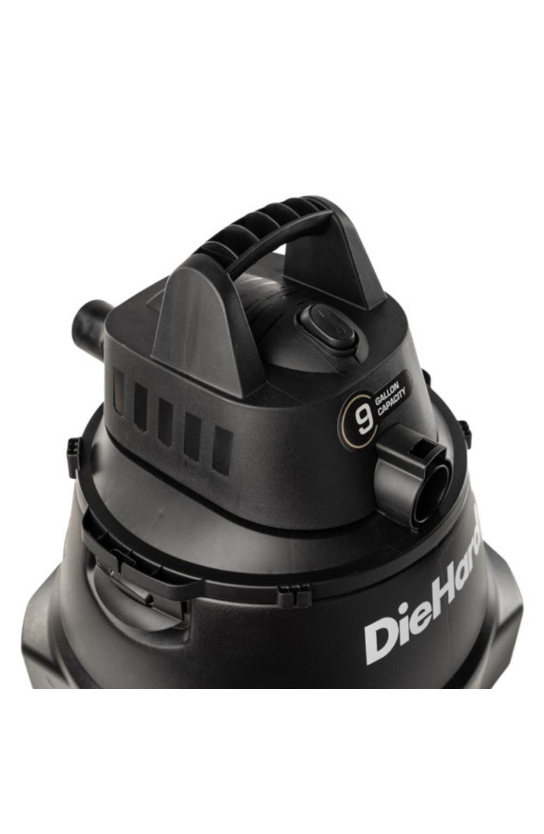 DieHard 9 Gal Wet Dry Shop Vacuum, Portable with Blower, Alternate, color, Black