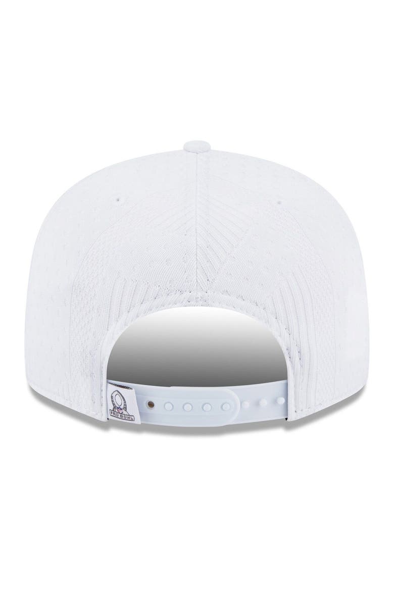 Men's New Era White Green Bay Packers Pro Bowl 9FIFTY Snapback Hat, Alternate, color, White