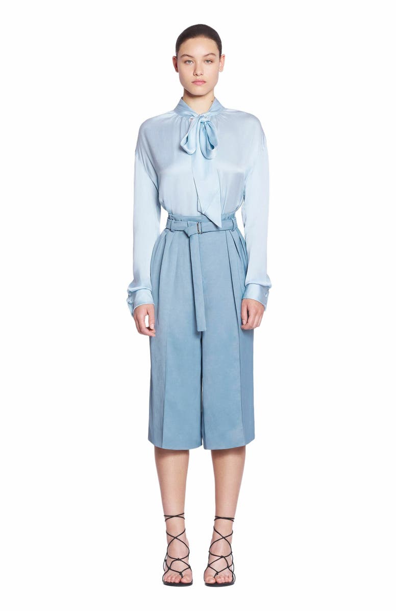 Lanvin Ascot Collar Blouse, Main, color, 