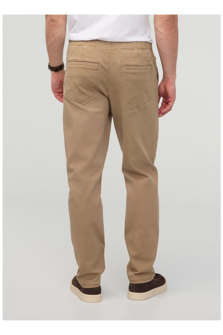FlexTwill Relaxed Pull On Pant, Alternate, color, Desert-Khaki