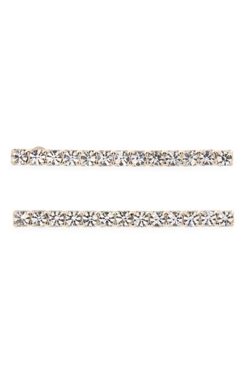 Gwen 2-Pack Crystal Bobby Pins