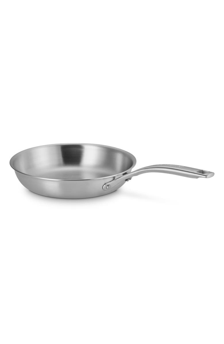 Le Creuset Essential 8-Inch Stainless Steel Frying Pan, Alternate, color, Stainless Steel