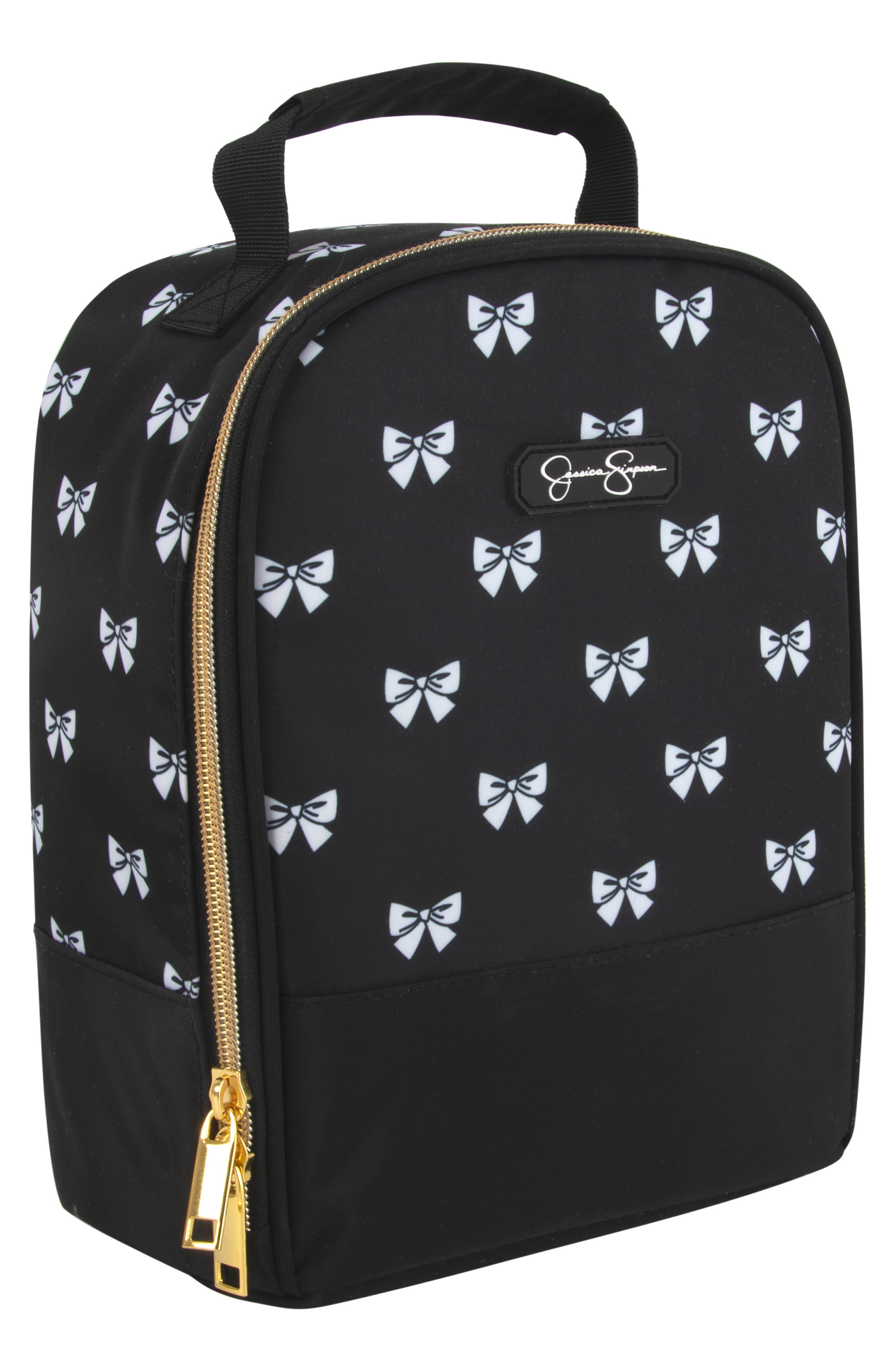 Jessica Simpson Kids' Bow Lunch Tote, Alternate, color, 