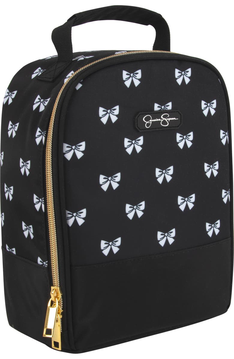 Jessica Simpson Kids' Bow Lunch Tote, Alternate, color,