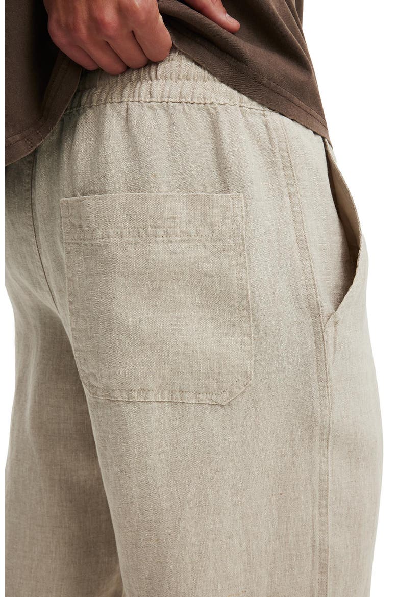 Men's Baggy Linen Pant, Alternate, color, Oatmeal