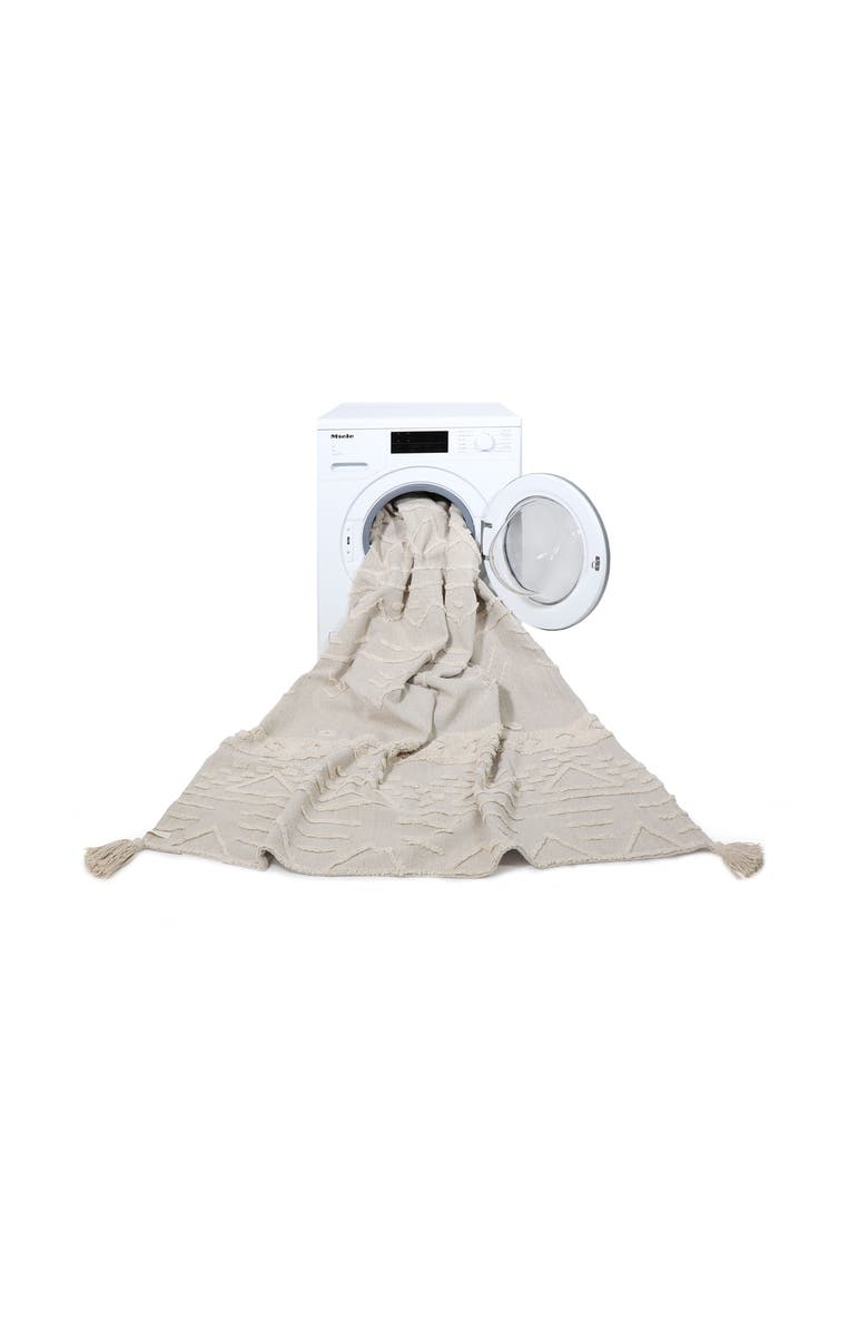 Lorena Canals Washable Rug Tribu, Alternate, color, Natural, Soil Brown