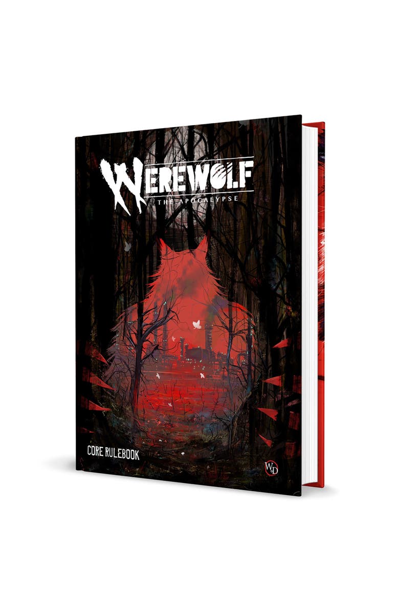 Renegade Game Studios Werewolf The Apocalypse 5Th Edition Core Rulebook Hardcover Rpg Book, Main, color, Multicolored