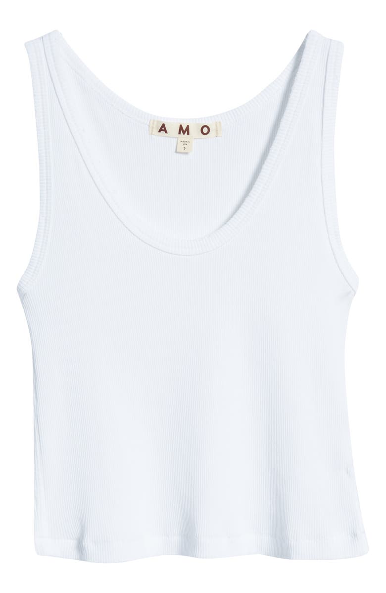 AMO Ribbed Crop Tank, Alternate, color, 