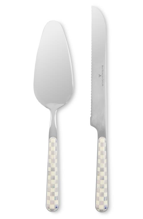 Sterling Check Bistro 2-Piece Cake Serving Set