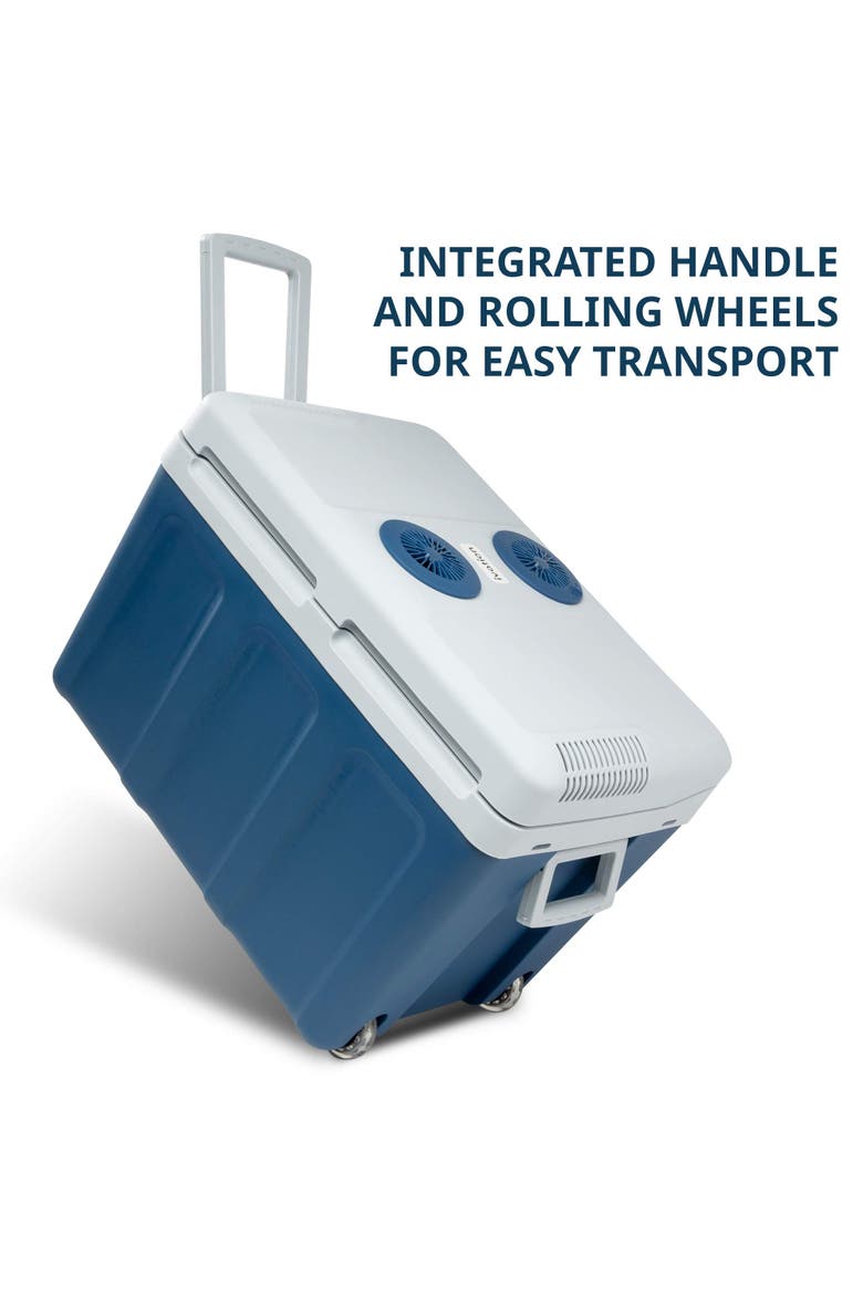 Electric Cooler & Warmer, Alternate, color, Blue