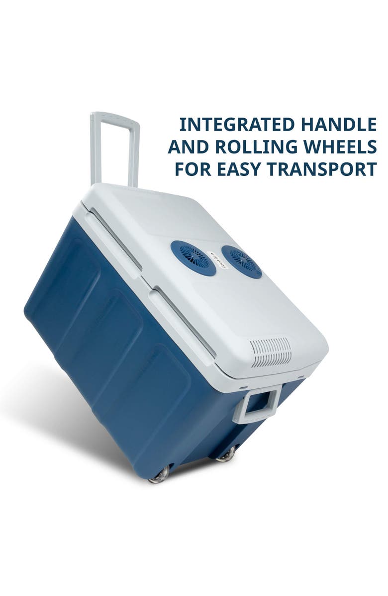 Ivation Electric Cooler & Warmer, Alternate, color, Blue