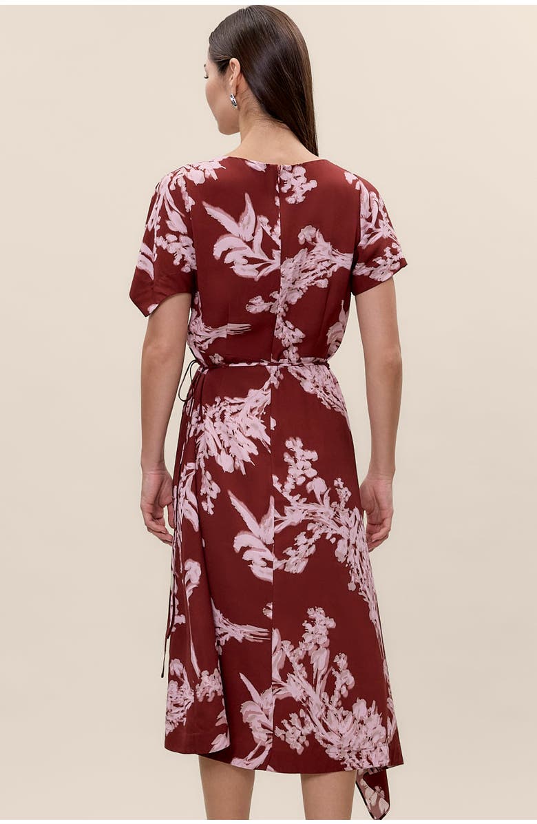 Rebecca Taylor Ciara Wrap Dress, Alternate, color, Aberdeen Combo