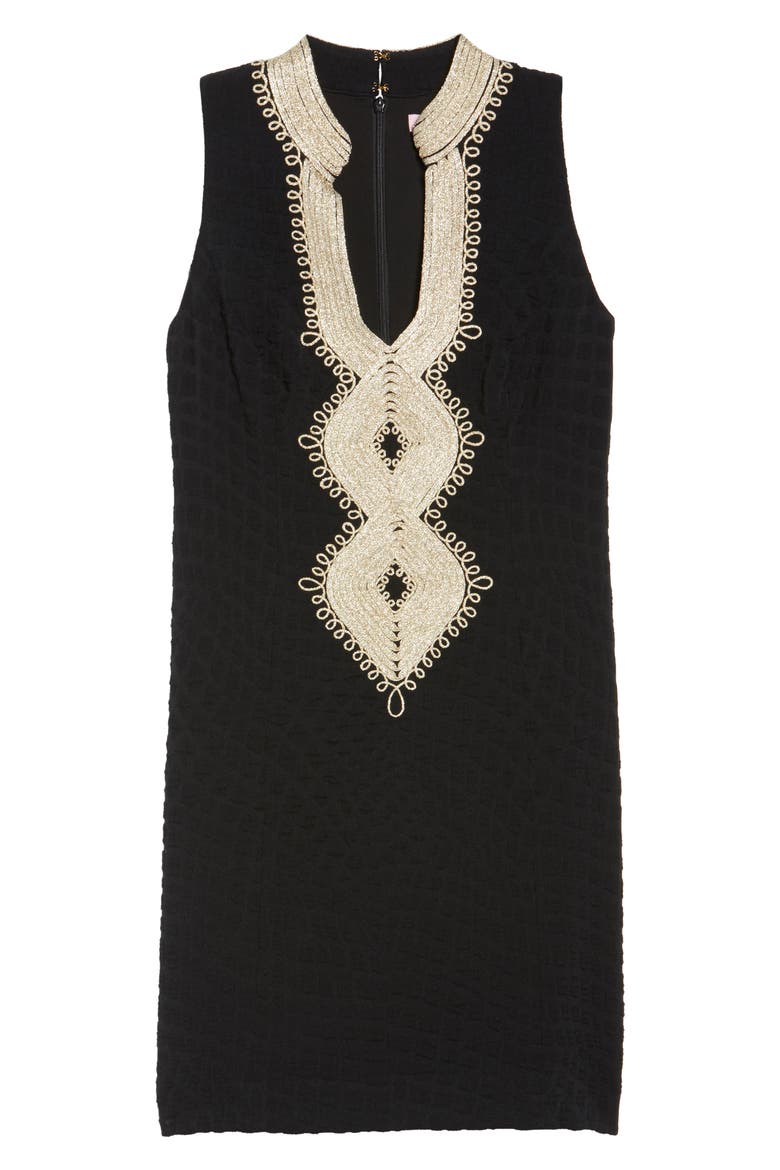 Alexa Sheath Dress, Alternate, color, ONYX