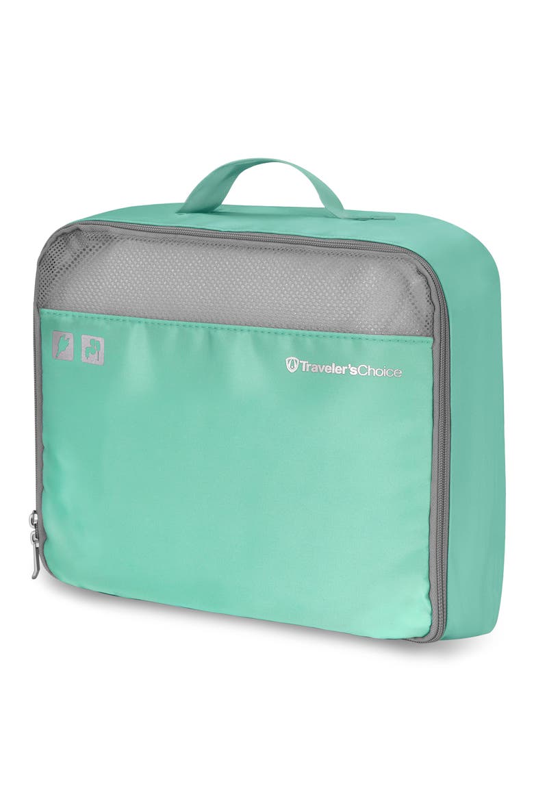 5-Piece Packing Cube Set, Alternate, color, MINT