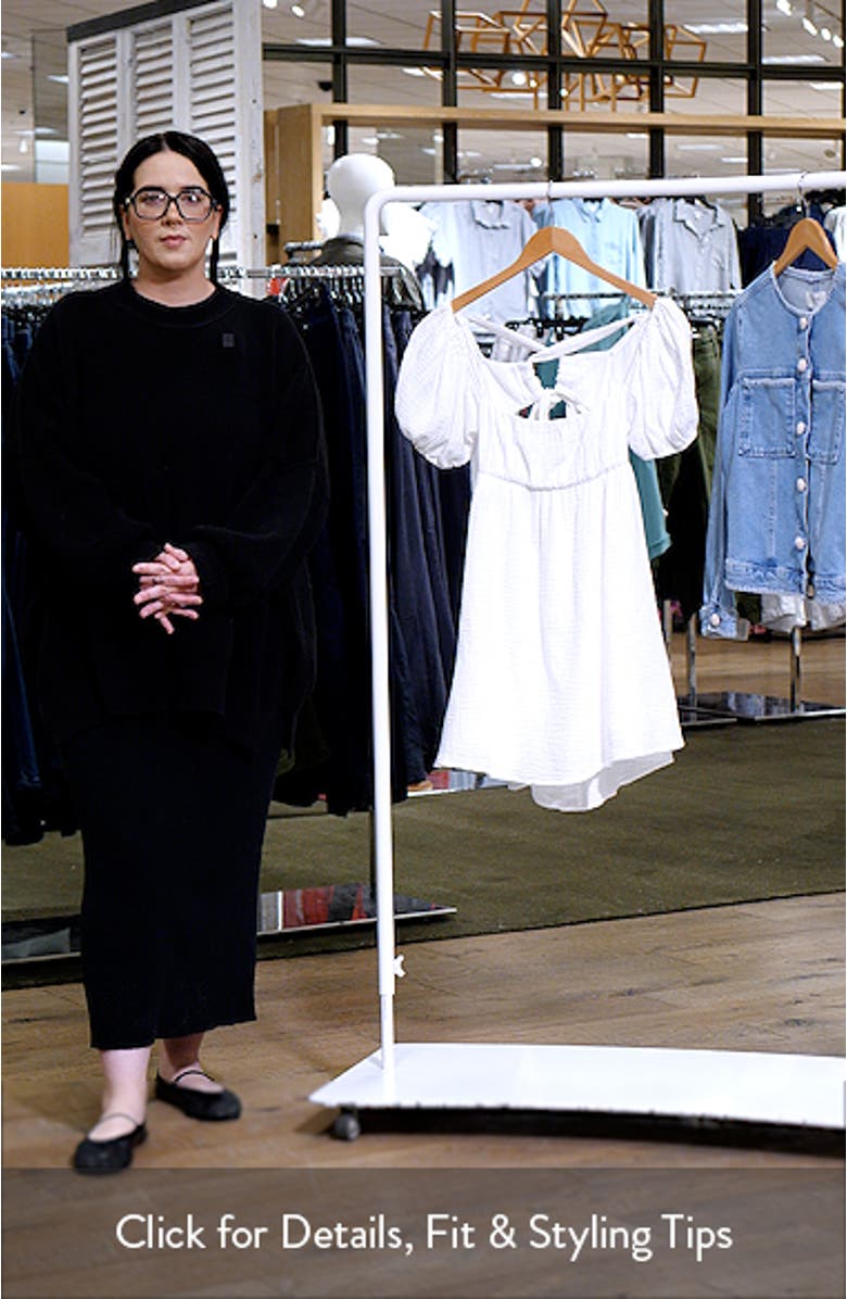 Let's Dance Babydoll Minidress, sales video thumbnail