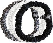 slip Pure Silk 3-Pack Skinny Scrunchies