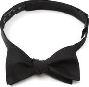 Cufflinks, Inc. Solid Self Tie Silk Bow Tie