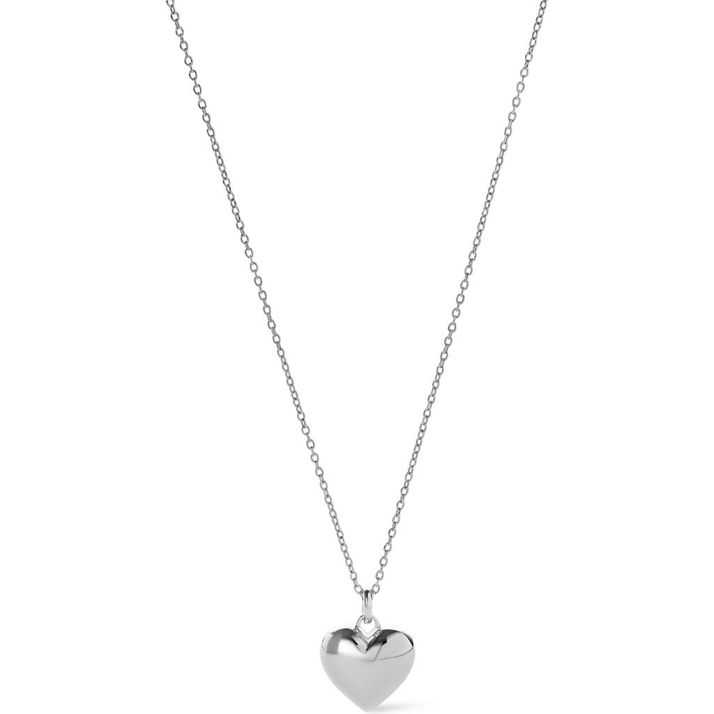 Ana Luisa Heart Necklace In Silver