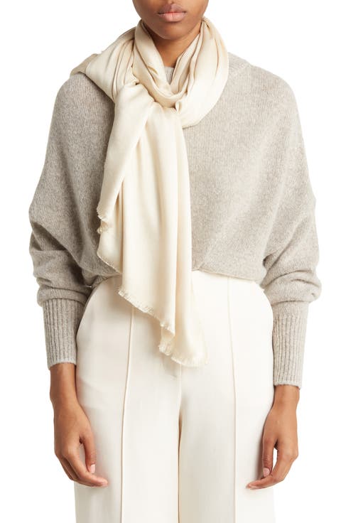 Oversized Satin Pashmina Wrap