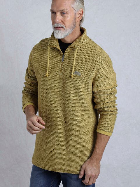 Cruiser 1/4 Zip Macaroni Sweatshirt