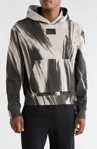 Helmut Lang Feather Cotton French Terry Hoodie