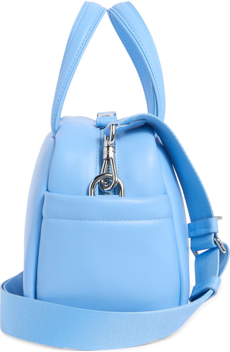 Kate Spade New York puffed leather satchel bag, Alternate, color, Astral Blue