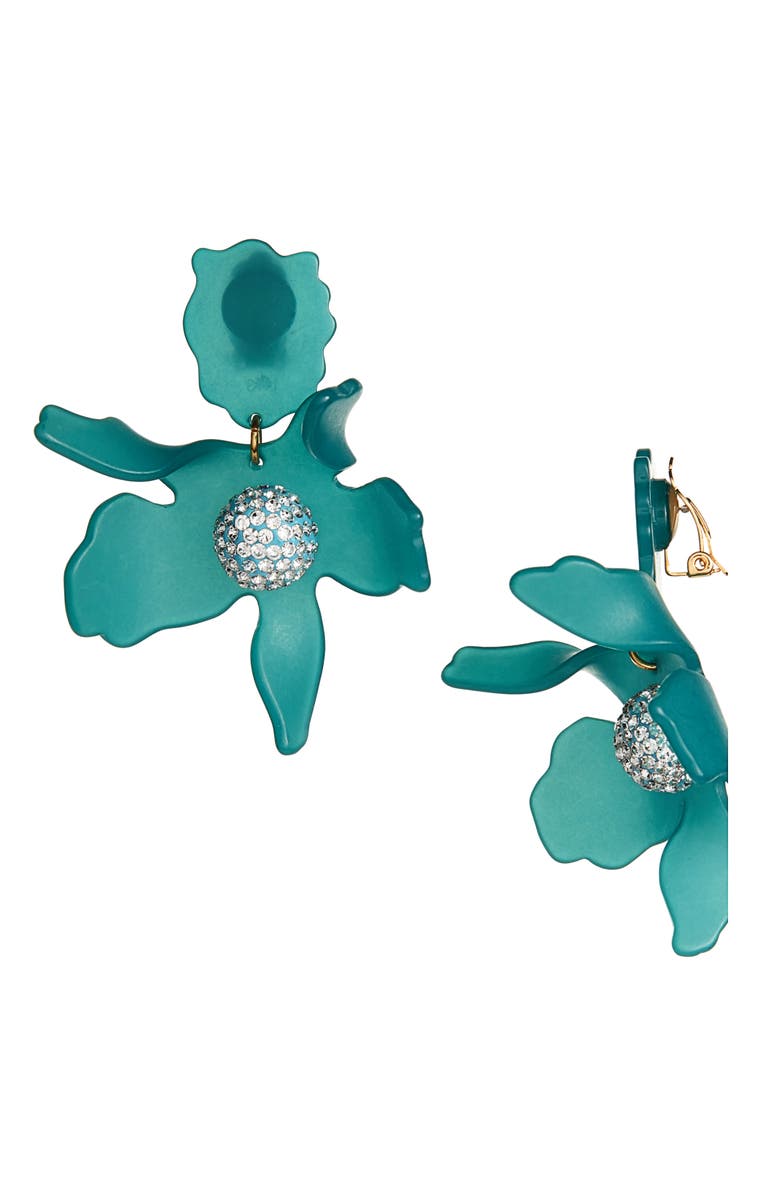 Lele Sadoughi Crystal Clip-On Drop Earrings, Main, color, 