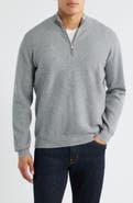 Peter Millar West Merino Wool Quarter Zip Sweater