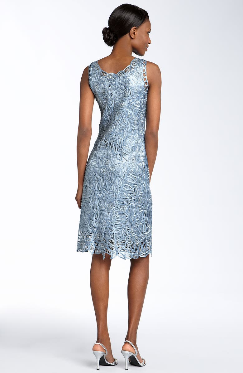 Soulmates Crochet Silk Dress & Jacket, Alternate, color,