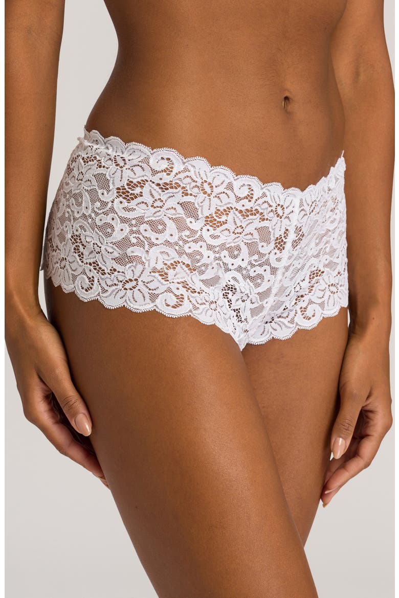 Luxury Moments Boyleg Briefs, Main, color, WHITE