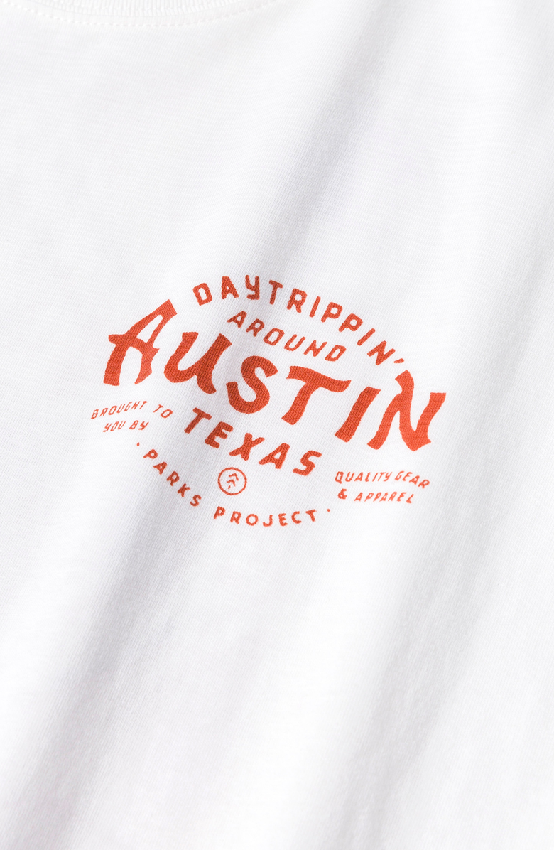 Parks Project Austin Daytrippin Tee, Alternate, color, Marshmallow