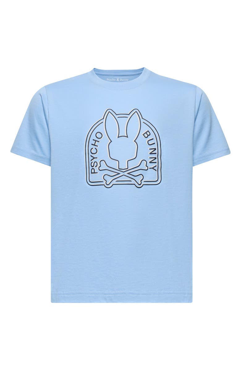 Psycho Bunny Kids' Melbourne Cotton Graphic T-Shirt, Main, color, 