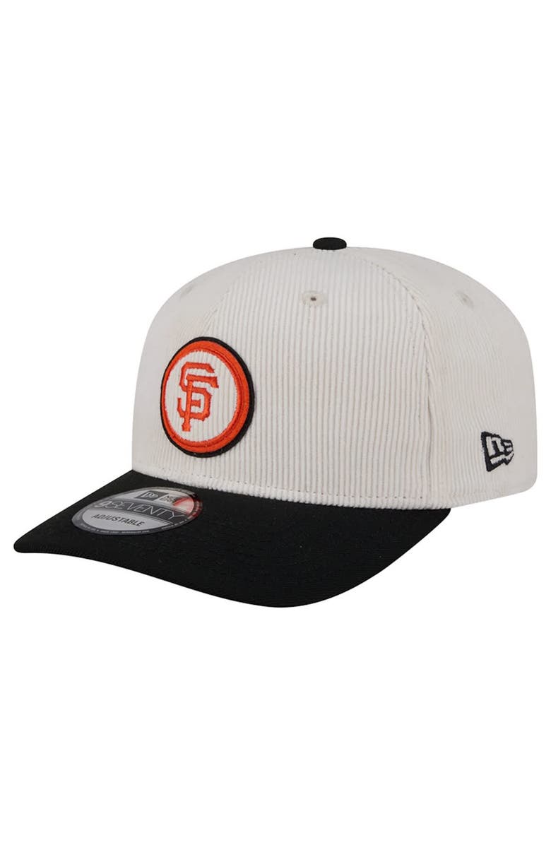 New Era Men's New Era Cream San Francisco Giants Loyal 9SEVENTY Adjustable Hat, Alternate, color, Cream