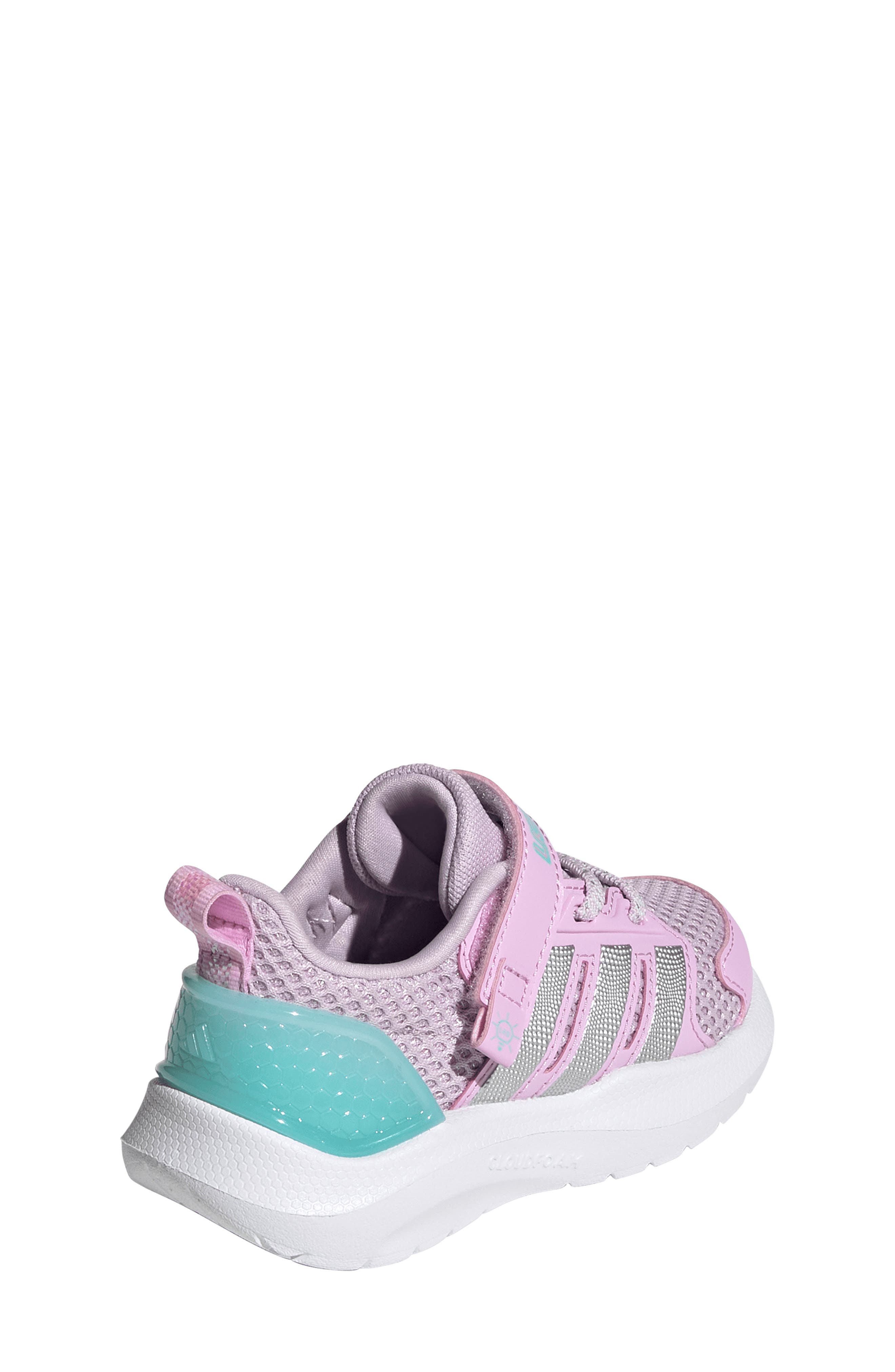 adidas Kids' Lightorama Sneaker, Alternate, color, Lavender/ Silver/ Aqua