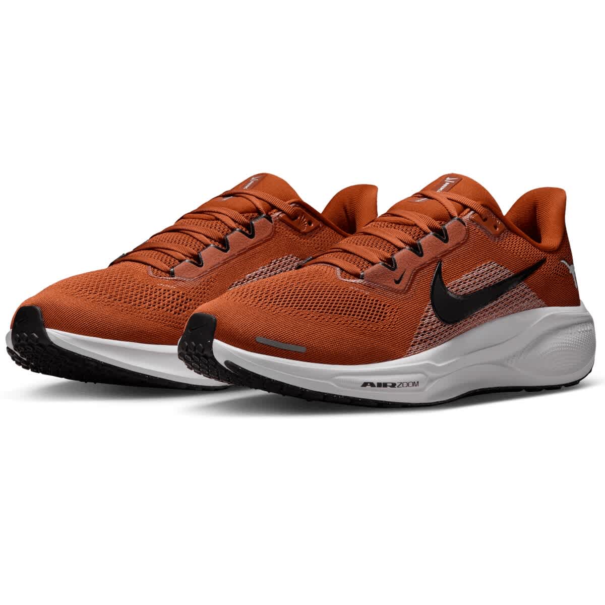 Nike Unisex Nike Texas Orange Texas Longhorns Zoom Pegasus 41 Running Shoes, Alternate, color, 