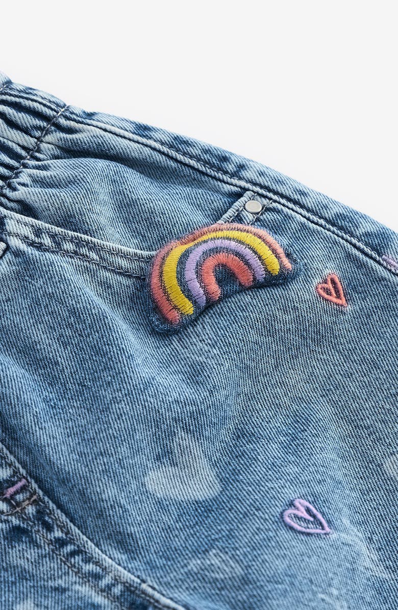 NEXT Kids' Hearts & Rainbows Jeans, Alternate, color, 