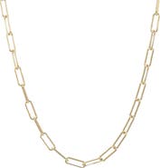 Bearfruit Jewelry Sterling Silver 18k Gold Plated Amelia Chain Necklace Trendy Gift