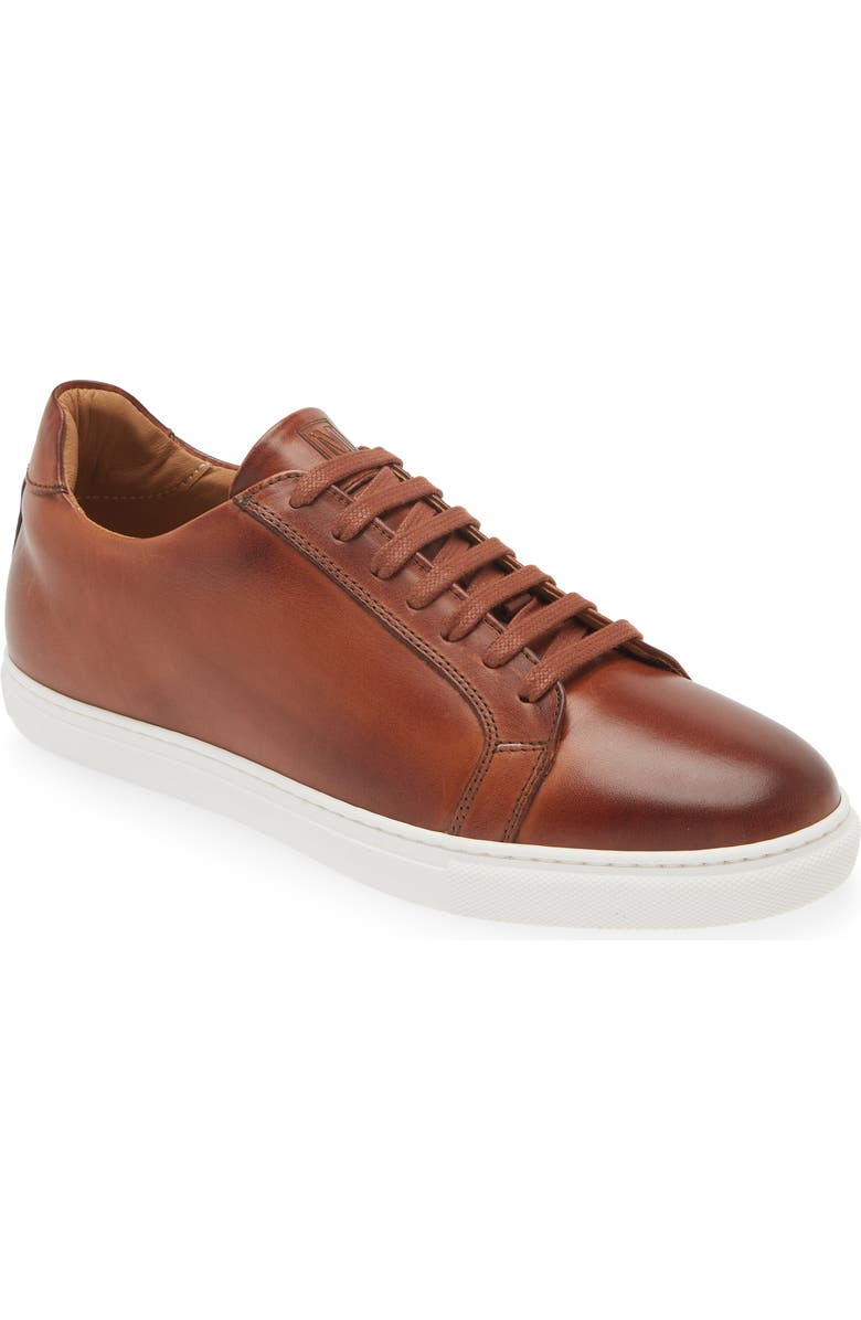 Bruno Magli Daniel Low Top Sneaker, Main, color, Cognac