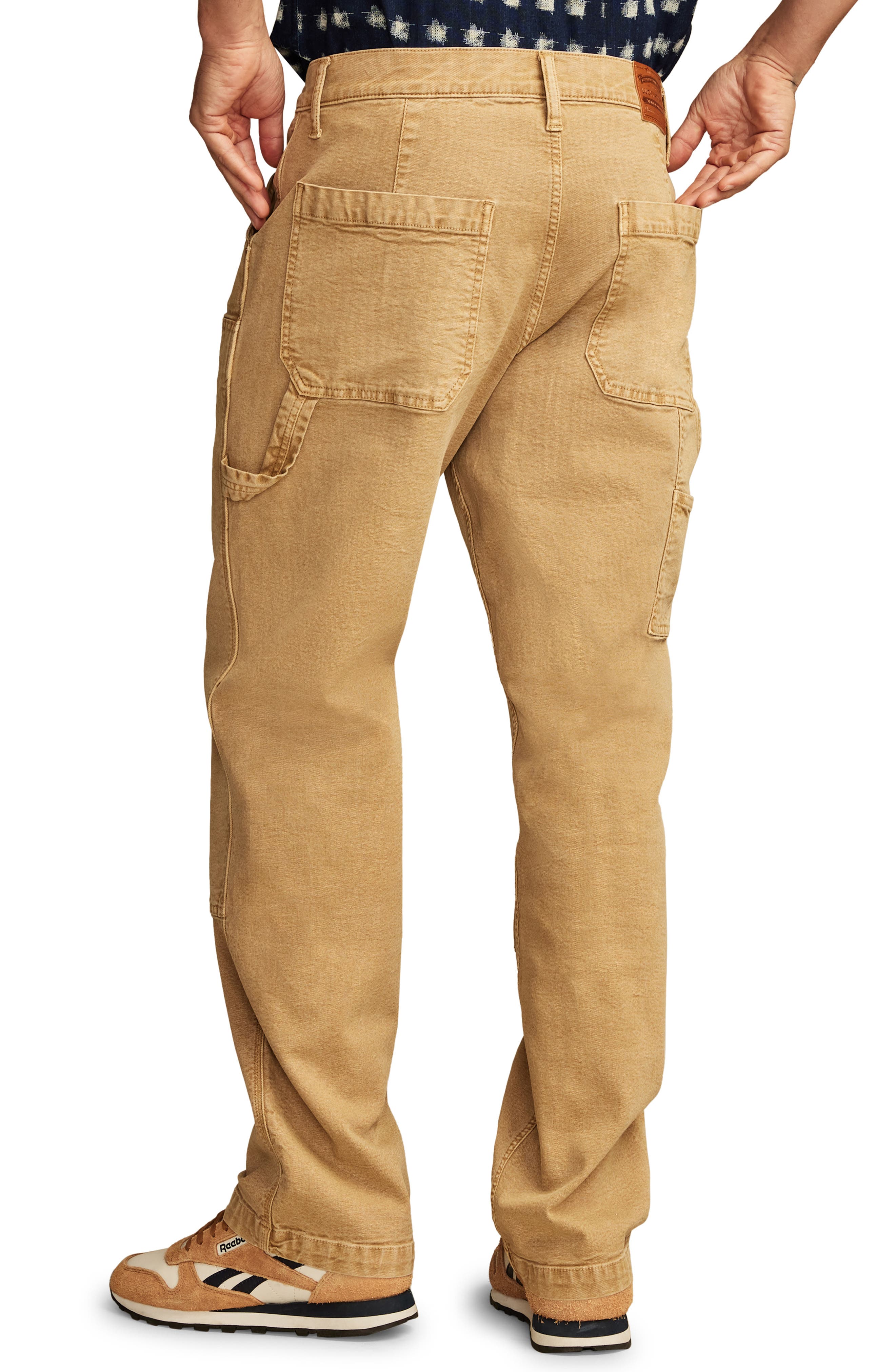 Stretch Cotton Utility Pants - image 4
