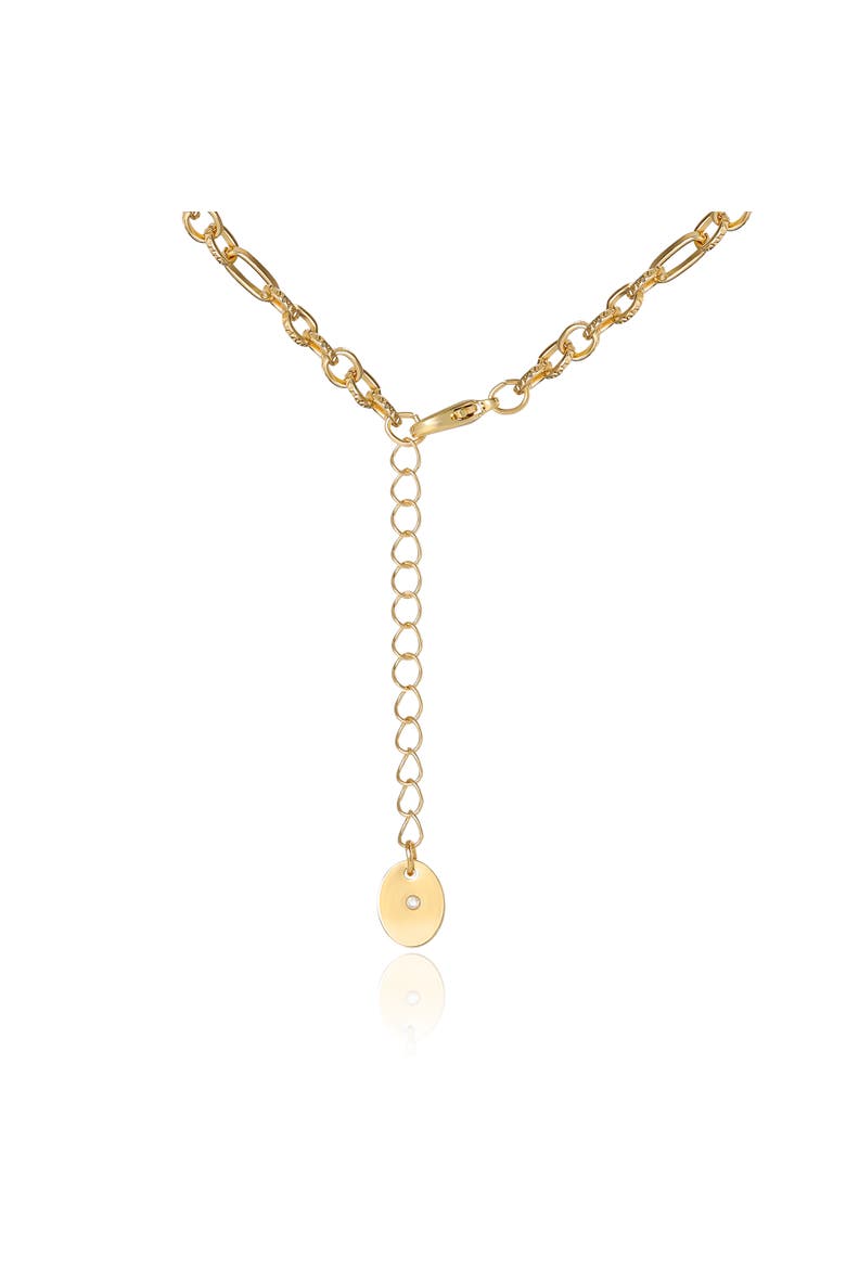 Heart Locket Charm Necklace, Gold-Tone, Alternate, color, Gold Tone