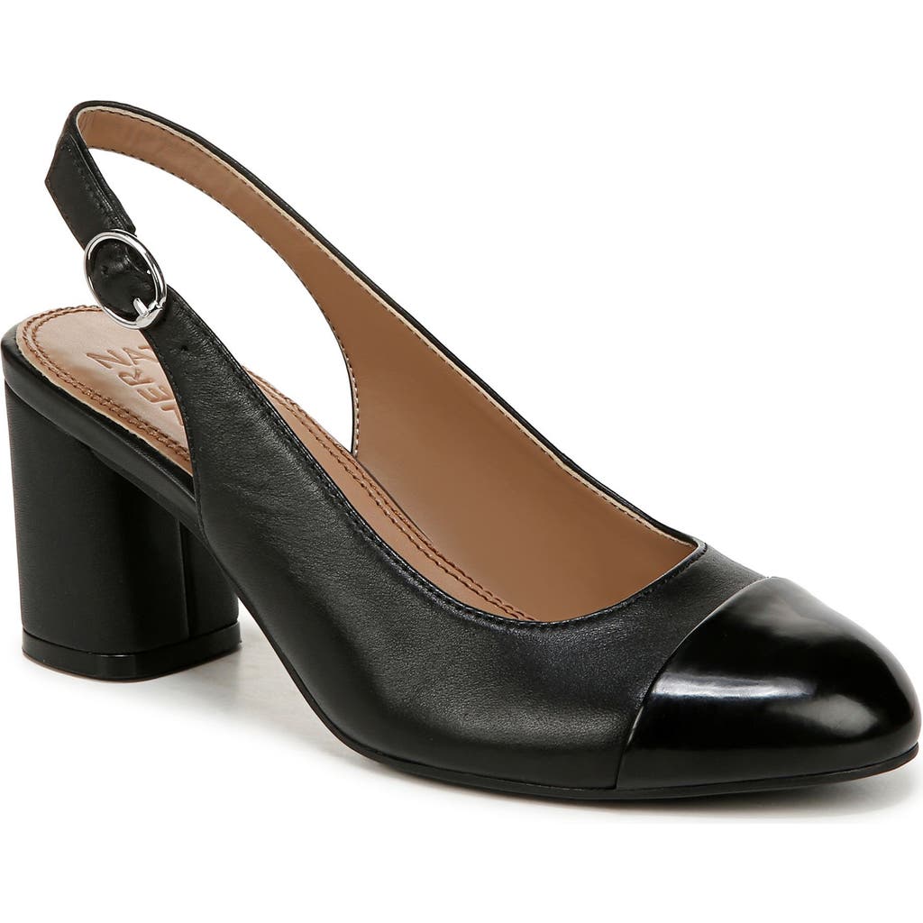 Naturalizer Banks-sling Slingbacks In Black
