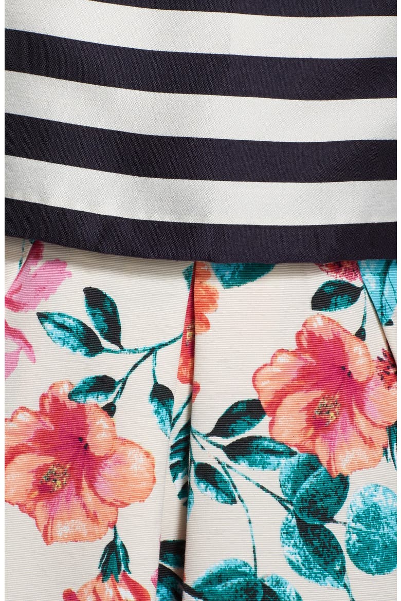 Mixed Print Popover Dress, Alternate, color, PRINT