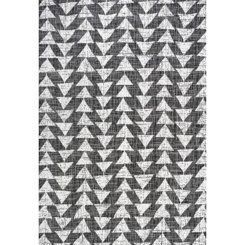Andratx Modern  Geometric Indoor/Outdoor Area Rug