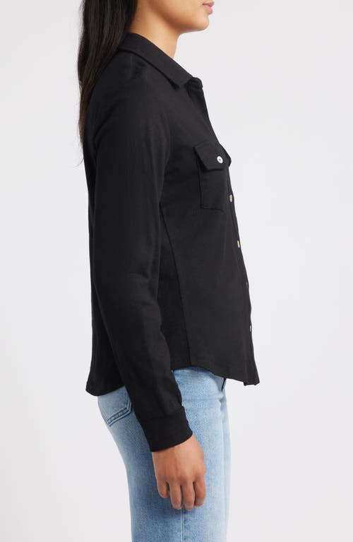 Apny Western Button-up Shirt In Black