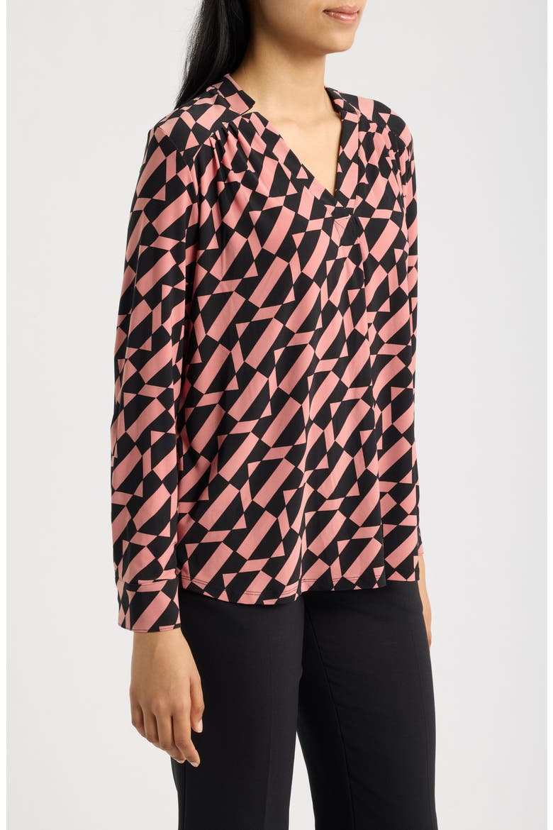 Print Top, Alternate, color, ANNE BLACK/ PRIMROSE