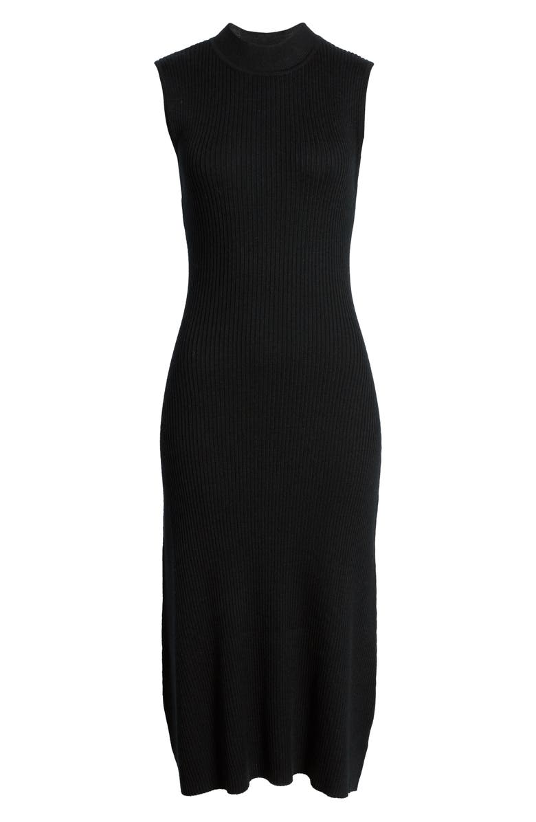 All in Favor Ribbed Midi Sweater Dress, Alternate, color, 