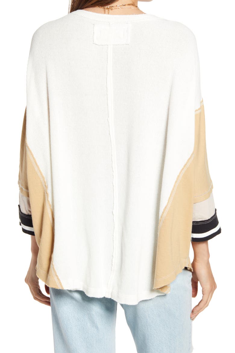 Just Tip It Henley Top, Alternate, color, NEUTRAL COMBO
