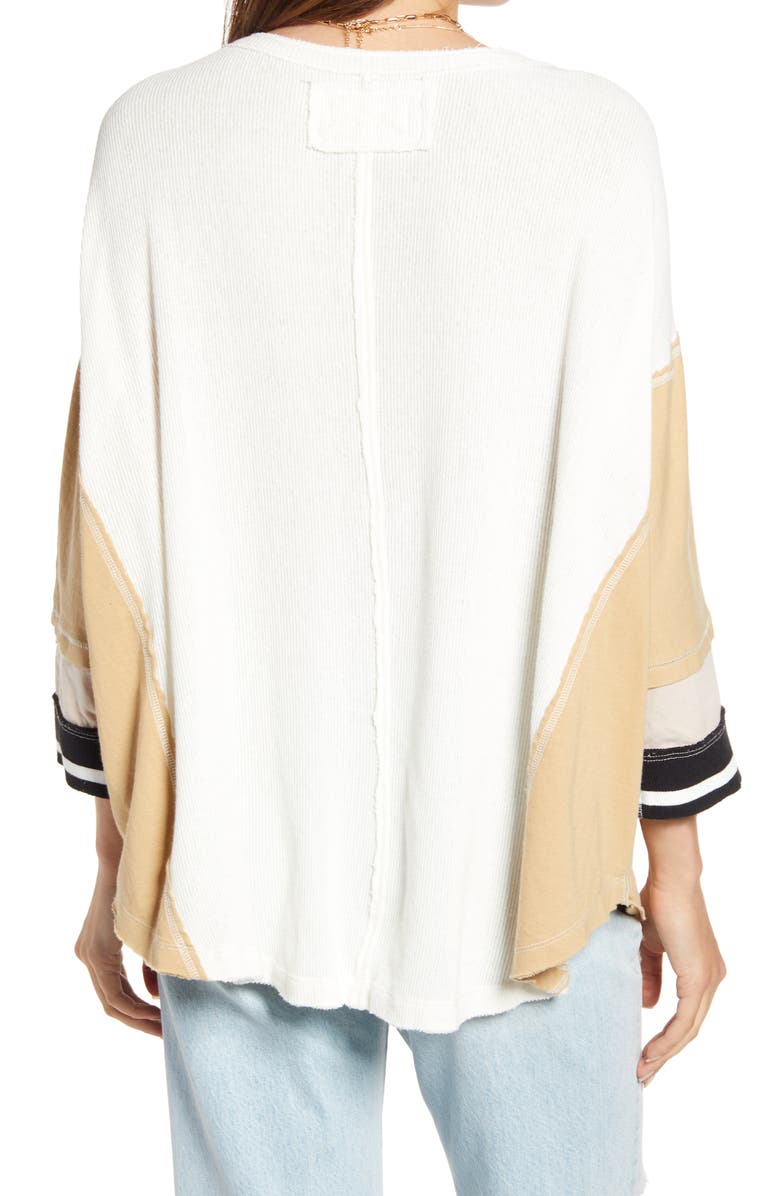 Free People Just Tip It Henley Top, Alternate, color, 
