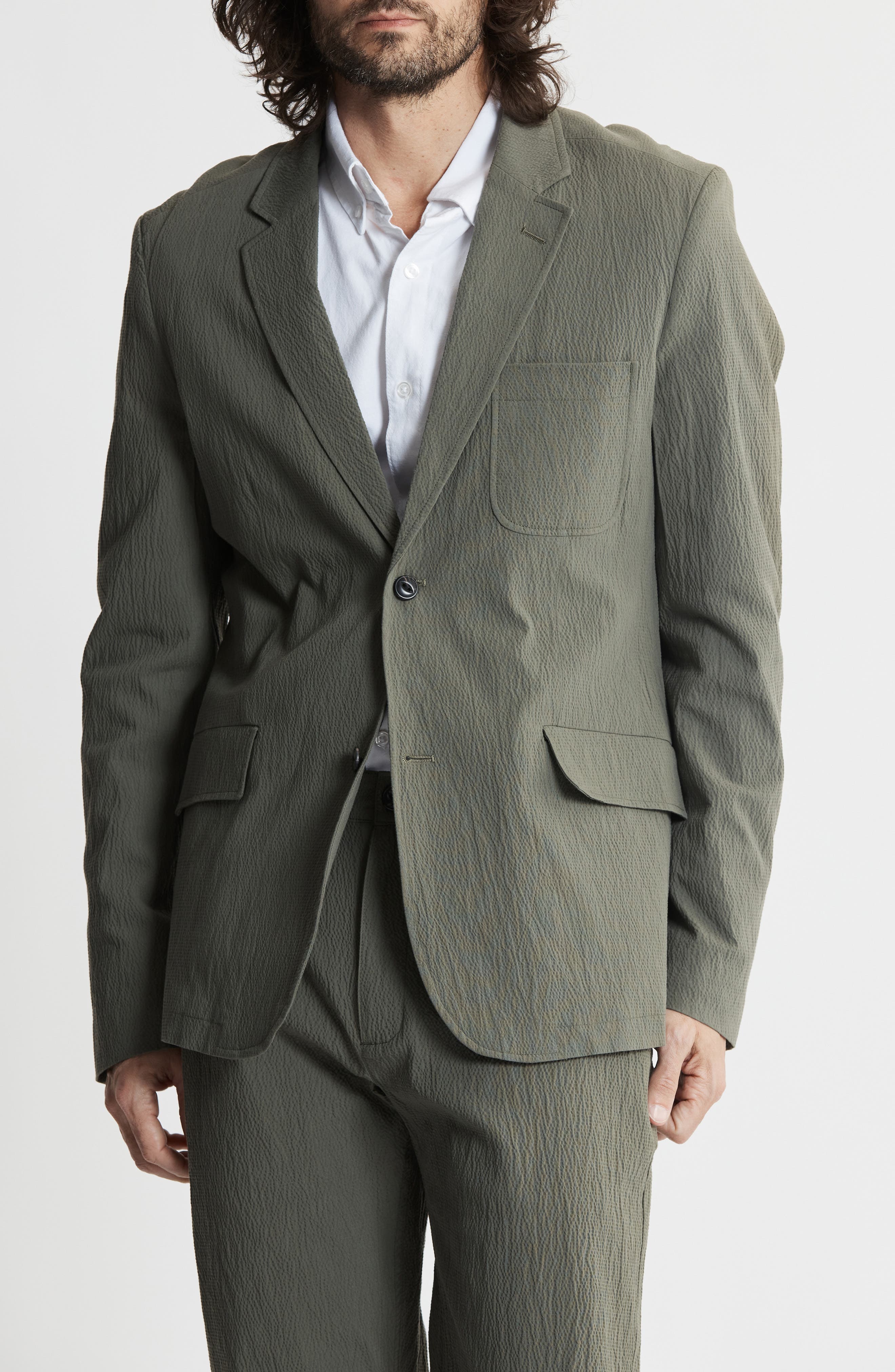 Nantucket Seersucker Blazer