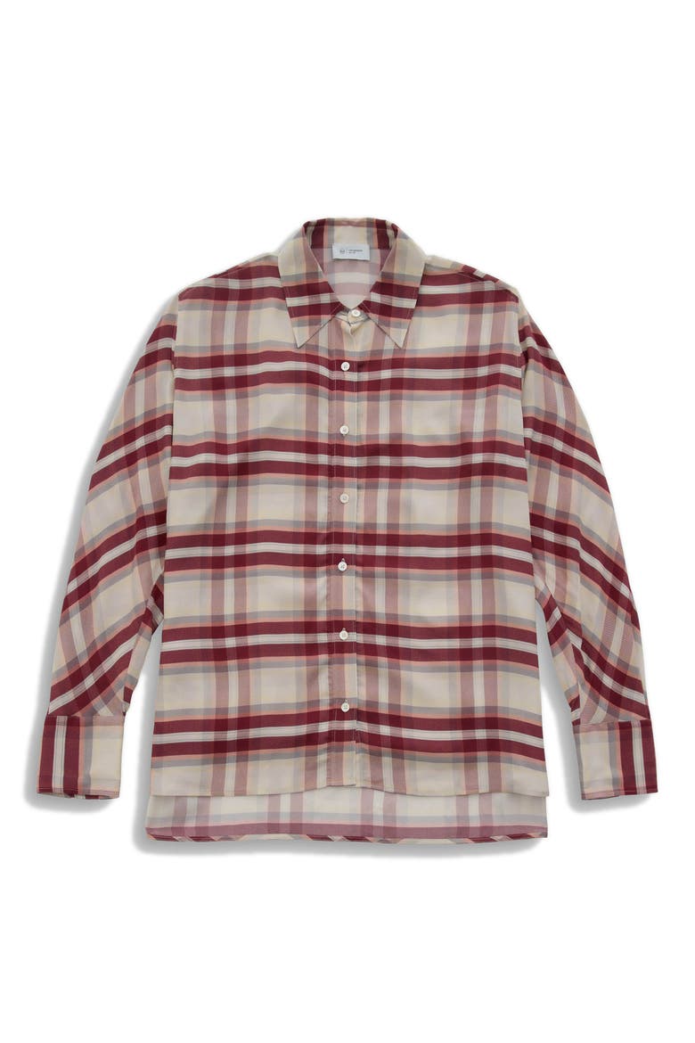 Sawtelle Button-Up Shirt, Alternate, color, DESERT PLAID GREY MULTI